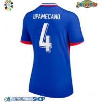 Maglie da calcio Francia Dayot Upamecano #4 Prima Maglia Femminile Europei 2024 Manica Corta